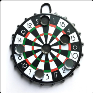 Дартс с Бирени Капачки