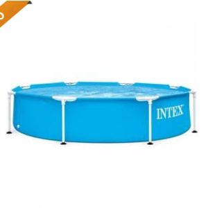 Сглобяем басейн Intex 28205NP, 244x51cm, 1828L, Син